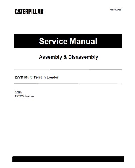 cat 277d repair manual